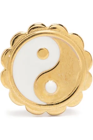 Maria Black Yin-yang coin charm