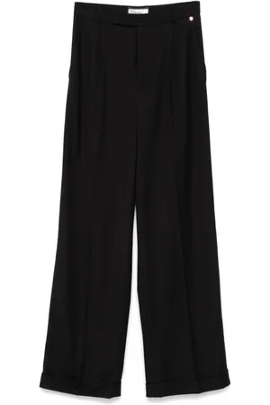 NISSA Mid-rise straight trousers