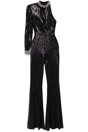 NISSA Sequined flared jumpsuit