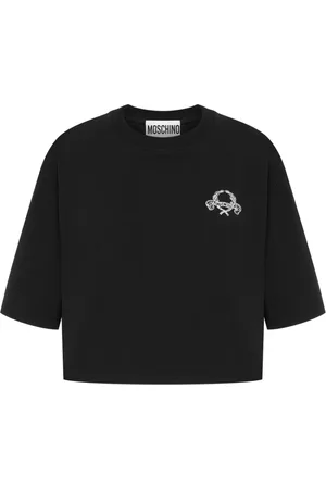 Moschino Embroidered-logo T-shirt