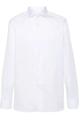 Ermenegildo Zegna Tonal pinstripe-pattern shirt