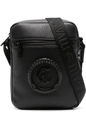 Roberto Cavalli Logo-plaque messenger bag