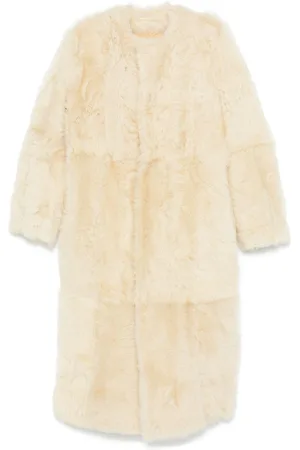 Totême Silky shearling coat