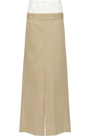 Maison Margiela High-rise maxi skirt