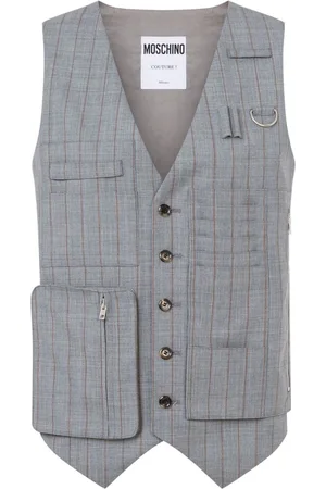 Moschino Striped waistcoat