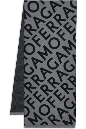 Salvatore Ferragamo Reversible logo scarf