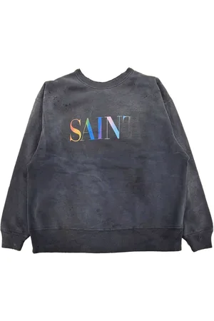SAINT MXXXXXX Logo-print sweatshirt