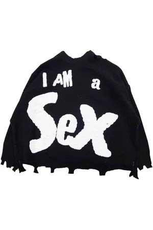 SAINT MXXXXXX X Sex Pistols embroidered sweater