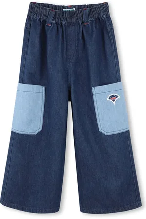 Kenzo Logo-embroidered jeans