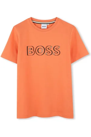 HUGO BOSS Logo-print cotton T-shirt