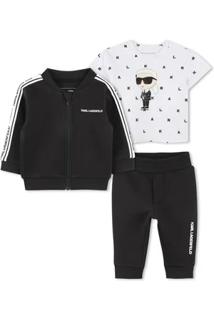 Karl Lagerfeld Logo-print tracksuit (set of three)