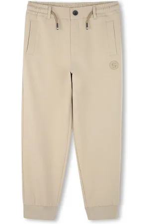 HUGO BOSS Logo-embroidered track pants