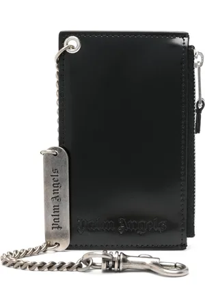 Palm Angels Logo-plate card holder