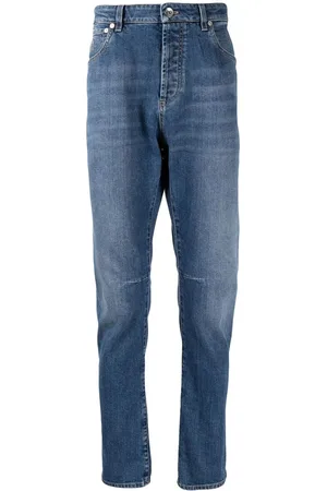 Brunello Cucinelli Leisure-fit straight-leg jeans