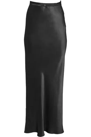 FLEUR DU MAL Silk bias skirt