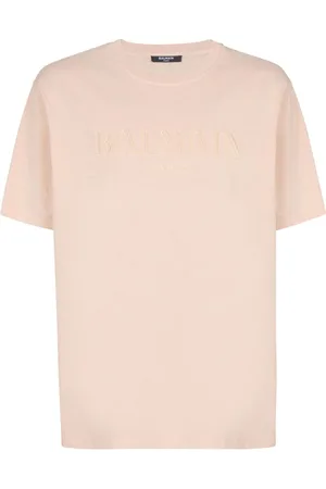Balmain Vintage-logo-embroidered t-shirt
