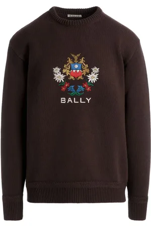 Bally Alpine Flowers-embroidery sweatshirt
