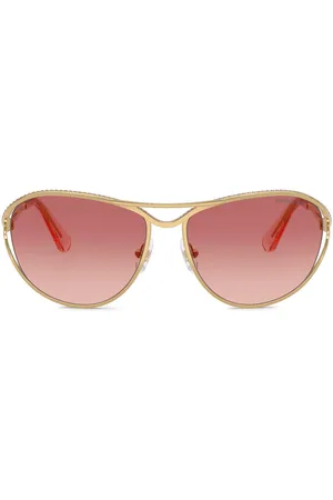 Swarovski Round-frame sunglasses