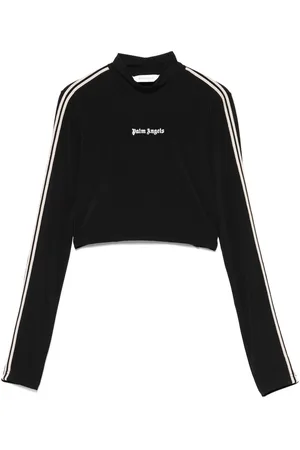 Palm Angels Logo-embroidered T-shirt