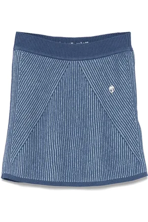 Palm Angels Ribbed-knit skirt