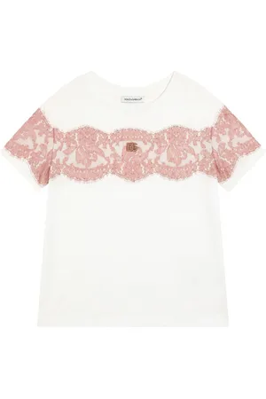 Dolce & Gabbana Lace-detail T-shirt