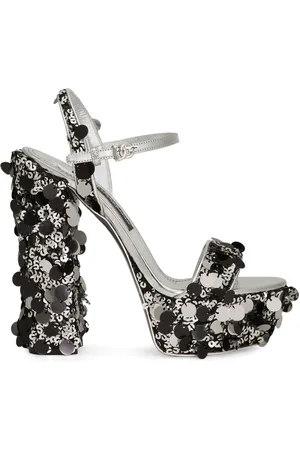 Dolce & Gabbana 105mm sequinned sandals