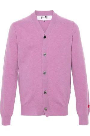Comme des Garçons V-neck wool cardigan