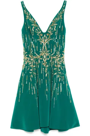Saiid Kobeisy Crepe beaded dress