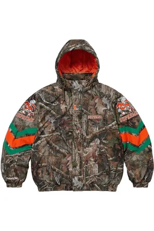Supreme X Mitchell & Ness NCAA Stadium bomber jacket