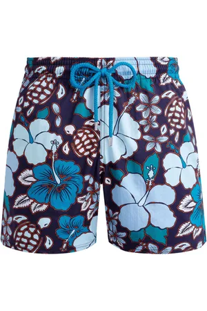 Vilebrequin Tropical Turtles-print swim shorts