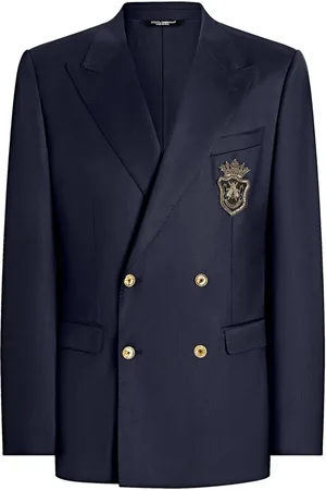 Dolce & Gabbana Double-breasted jacket with patch