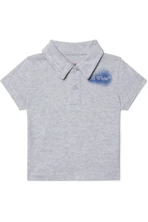 OFF-WHITE Arrow-spray polo shirt