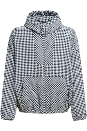 Marni Check-pattern hooded jacket