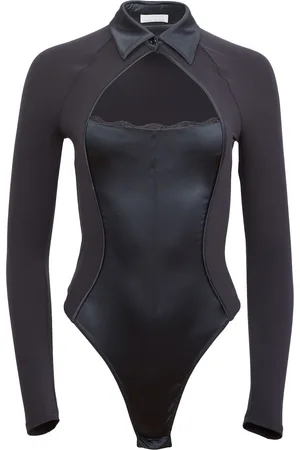 FLEUR DU MAL Cut out-detail bodysuit