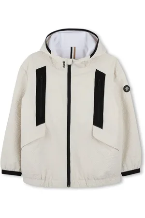 HUGO BOSS Hooded windbreaker jacket