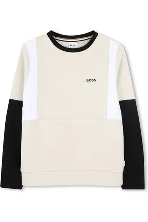 HUGO BOSS Logo-print crew-neck sweatshirt