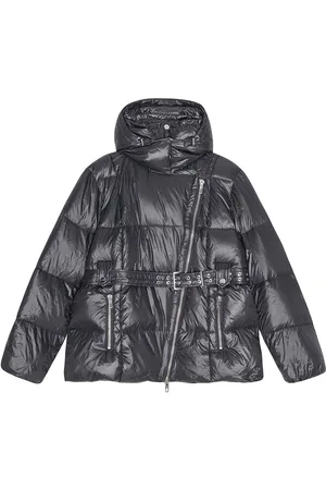 Ganni Belted zipped jacket