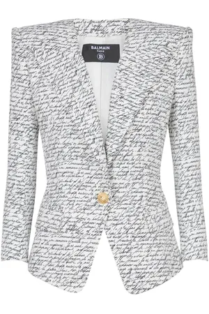 Balmain Love Letter tailored jacket