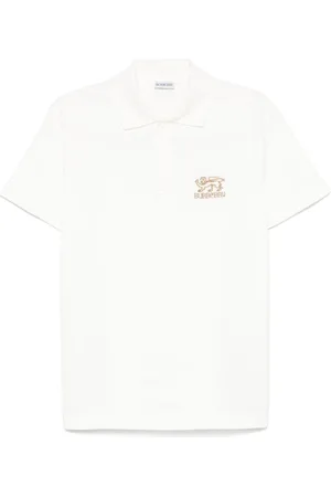 Burberry Logo-embroidered polo shirt
