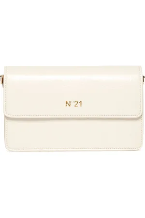 Nº21 Logo-stamp shoulder bag