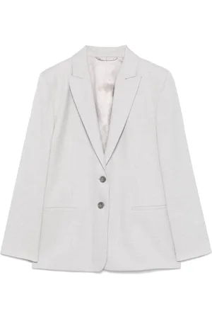 Calvin Klein M??lange-effect flannel blazer
