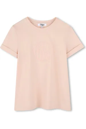 Chloé Logo-embroidered T-shirt