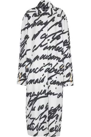Balmain Love Letter reversible coat