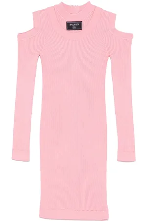 Balmain Ribbed mini dress