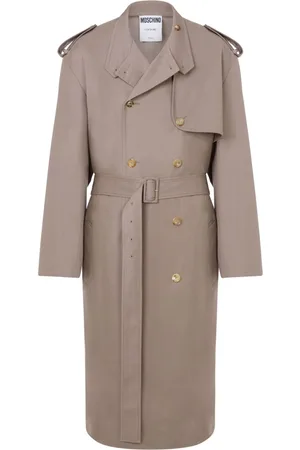 Moschino Double-breasted trench coat