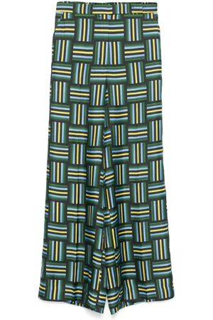 Dorothee Schumacher Printed silk trousers