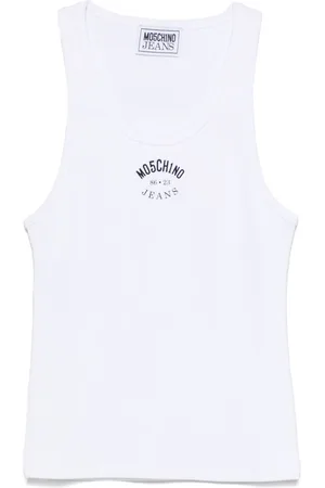 Moschino Logo-print tank top