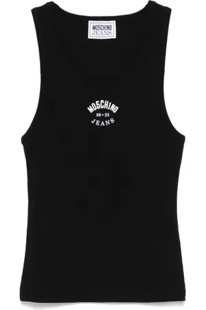 Moschino Logo-print tank top