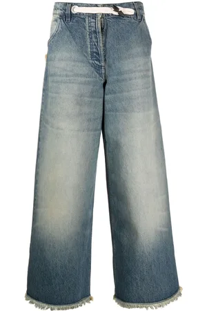 Palm Angels X Palm Angels raw-edge jeans