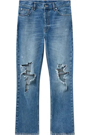 Stella McCartney Chain-detailing bootcut jeans